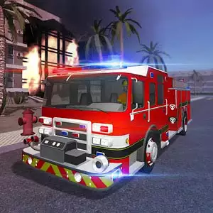 دانلود Fire Engine Simulator 1.4.7 – بازی آتش نشانی برای اندروید