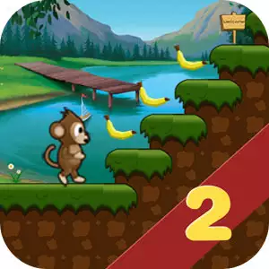دانلود Jungle Monkey 2 2.5.1 – بازی کم حجم میمون جنگل 2 برای اندروید