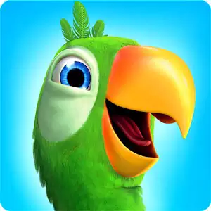 دانلود Talking Pierre the Parrot 3.4 – بازی صحبت کردن با طوطی سخنگو اندروید