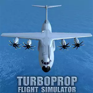 دانلود Turboprop Flight Simulator 3D 1.22 – بازی پرواز با هواپیمای توربوپراپ اندروید